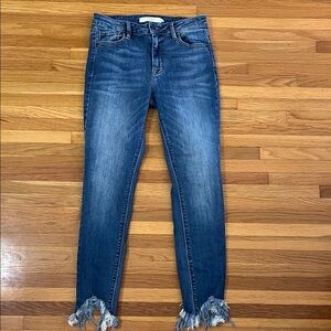 HIDDEN jeans distressed ankles sz 27